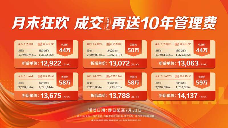 地产特价房活动背景板-采灵感-cailinggan.com