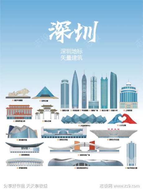 深圳地标建筑-采灵感-https://www.cailinggan.com/