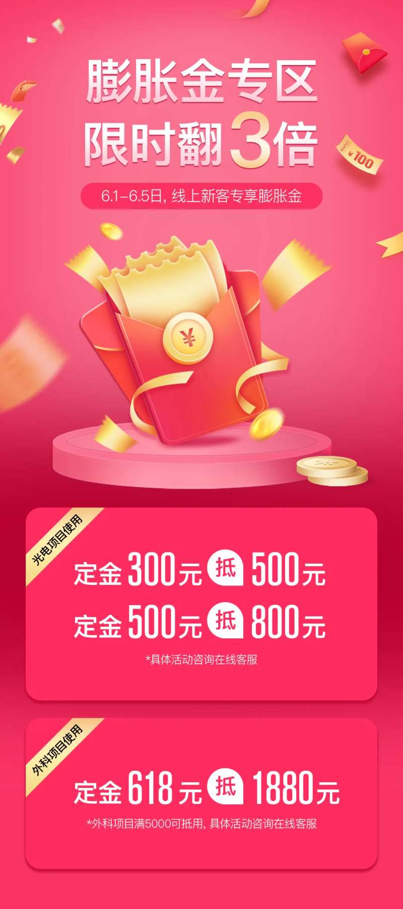 膨胀金活动海报-采灵感-cailinggan.com