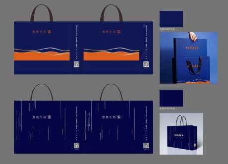 手提袋打版包装设计-采灵感-https://www.cailinggan.com/