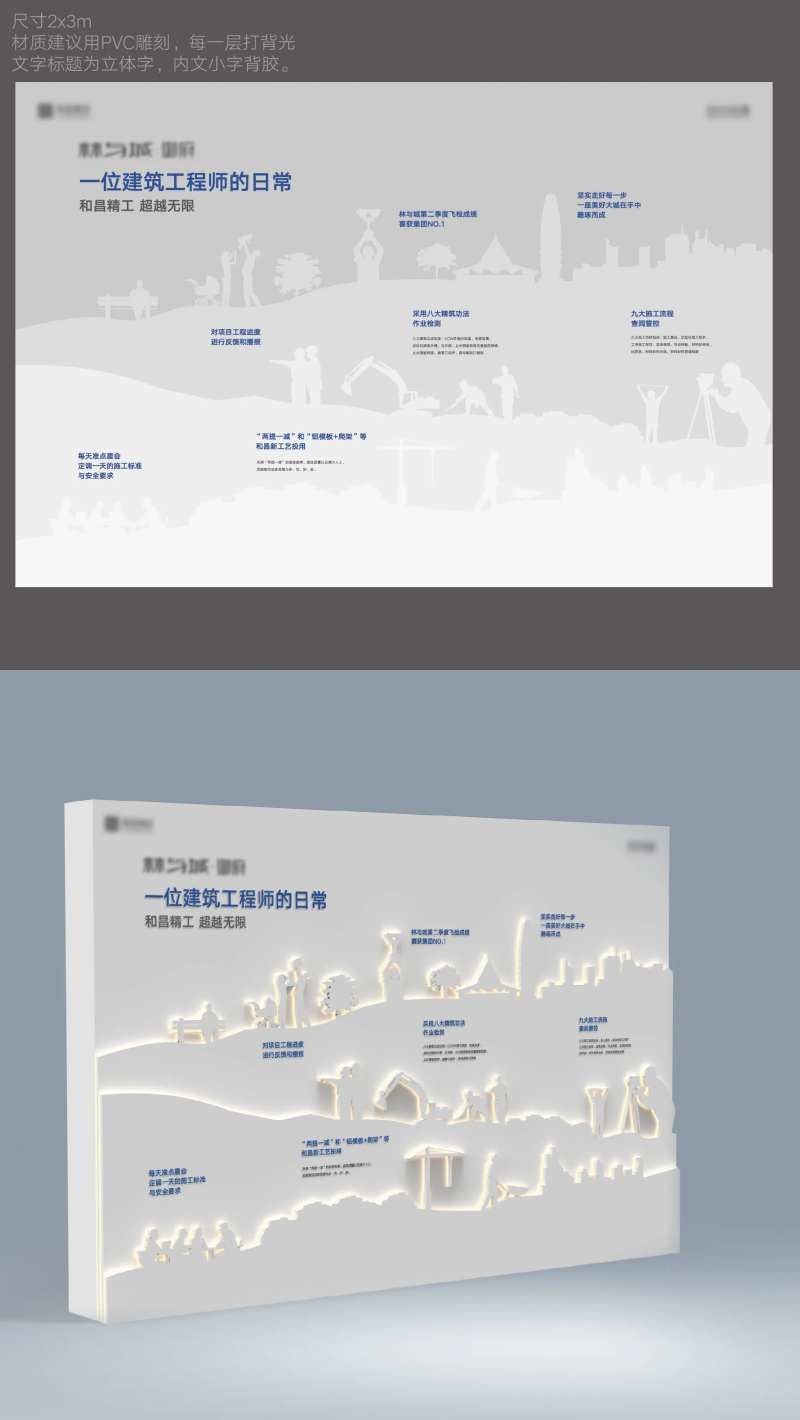 房地产看房通道品牌墙工法墙-采灵感-cailinggan.com
