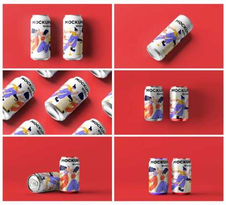 易拉罐样机贴图-采灵感-https://www.cailinggan.com/