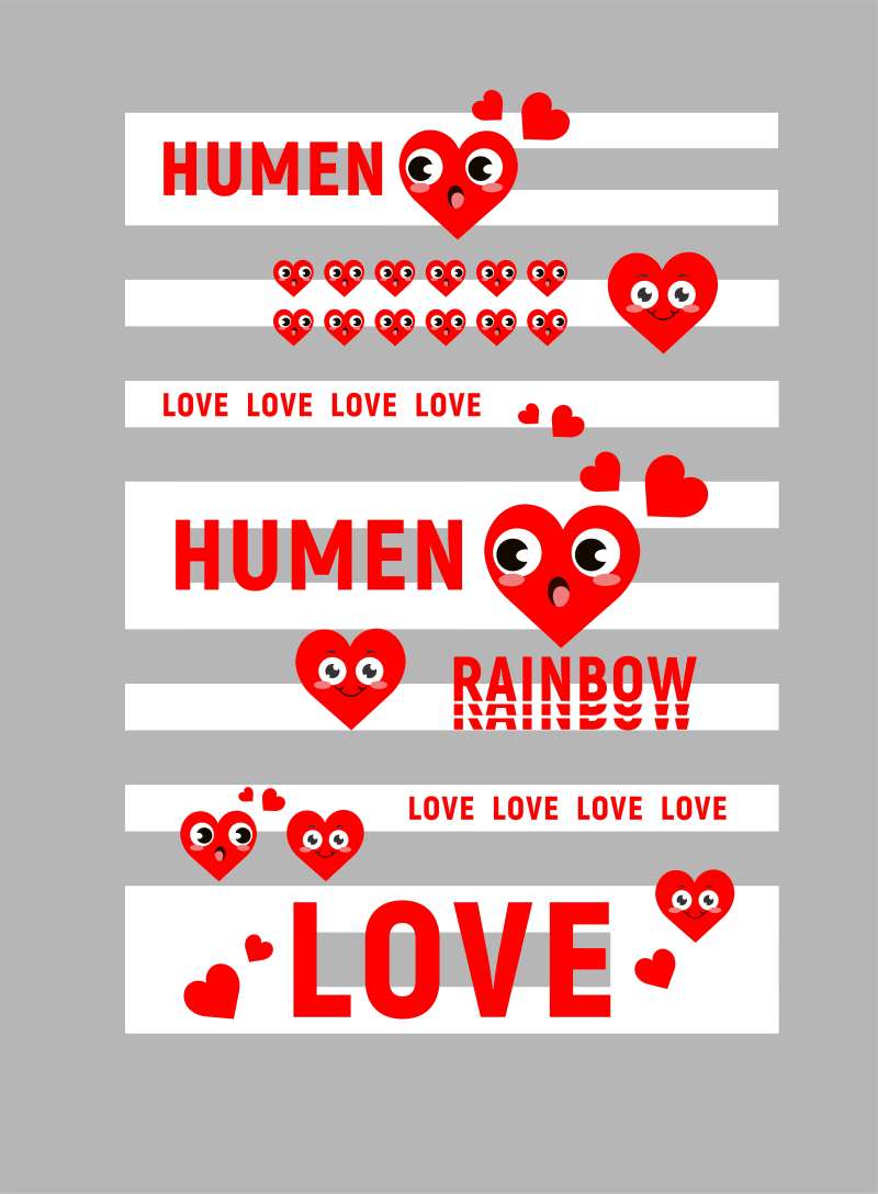 爱心斑马线-采灵感-cailinggan.com