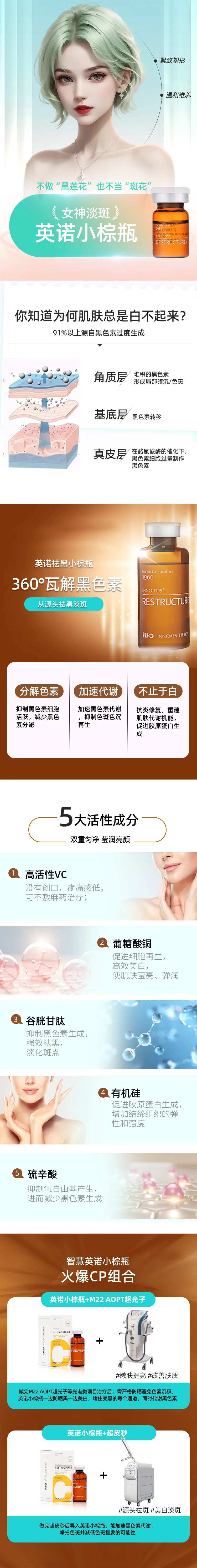 电商医美英诺小棕瓶详情页-采灵感-cailinggan.com