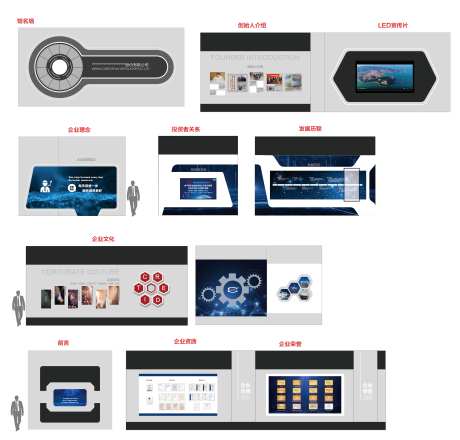 风机展厅平面排版-采灵感-https://www.cailinggan.com/