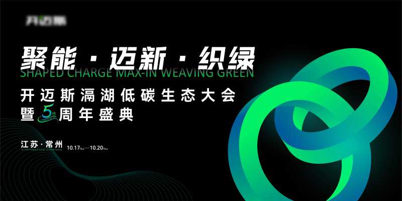 新能源汽车低碳生态大会主视觉-采灵感-cailinggan.com