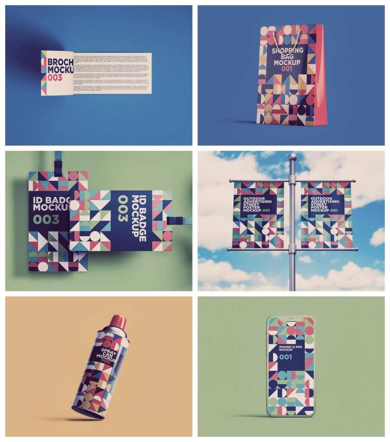 手提袋纸袋样机-采灵感-cailinggan.com