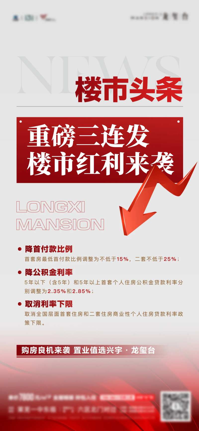 地产红利政策单图-采灵感-cailinggan.com
