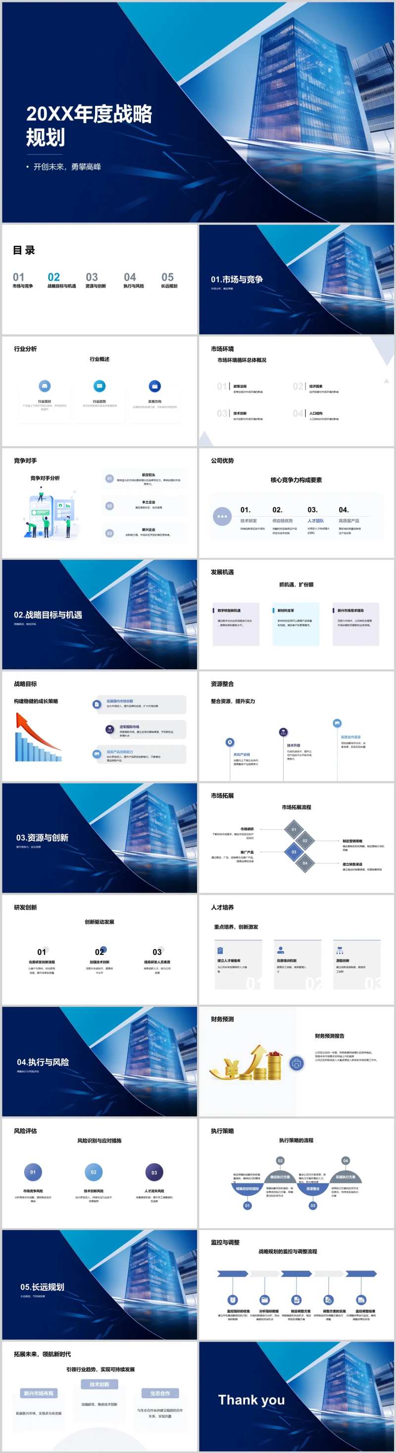 20XX年度战略规划PPT-采灵感-cailinggan.com