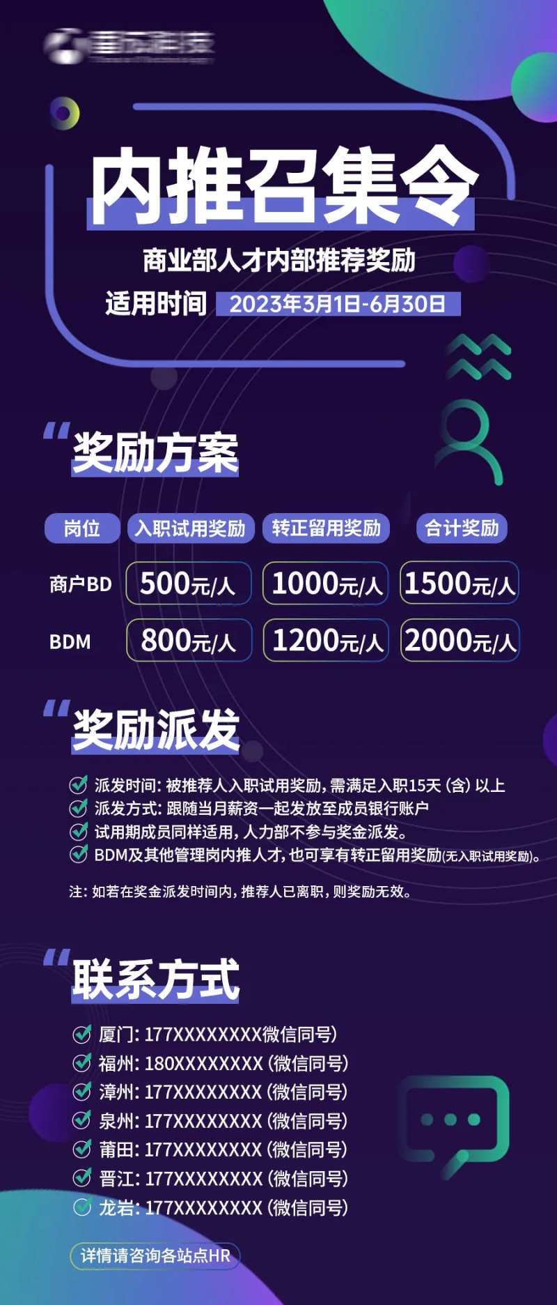招聘海报人才招聘内推海报-采灵感-cailinggan.com