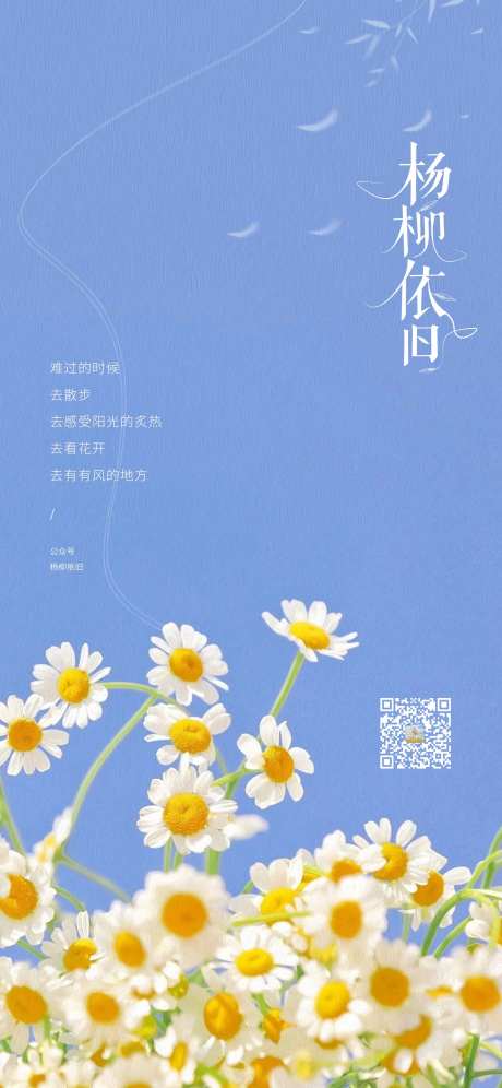 雏菊海报-采灵感-https://www.cailinggan.com/