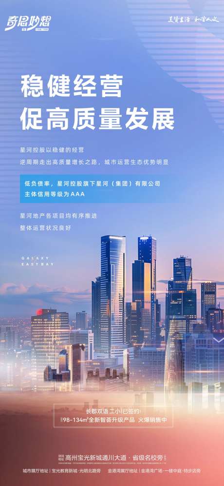 发展展望海报-采灵感-https://www.cailinggan.com/
