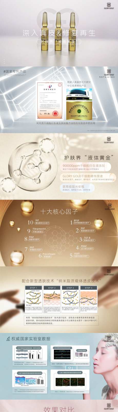 医疗抗衰护肤产品宣讲美容PPT-采灵感-https://www.cailinggan.com/