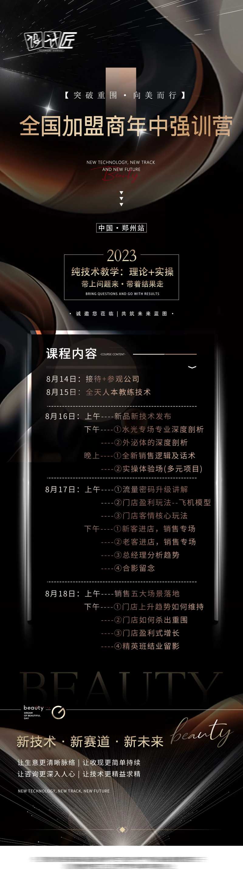 医美年中强训营长图活动海报-采灵感-cailinggan.com