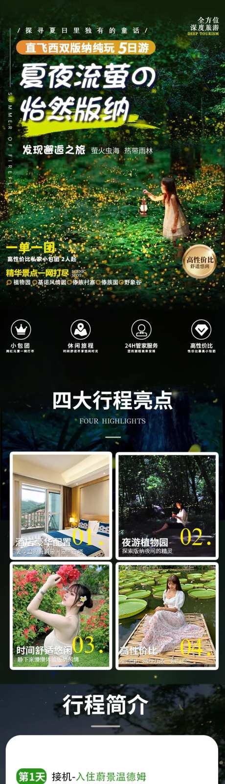 版纳夜游植物园电商详情页-采灵感-https://www.cailinggan.com/