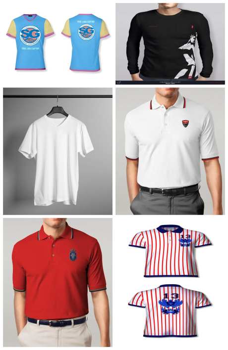 服饰短袖简约字母样机-采灵感-https://www.cailinggan.com/