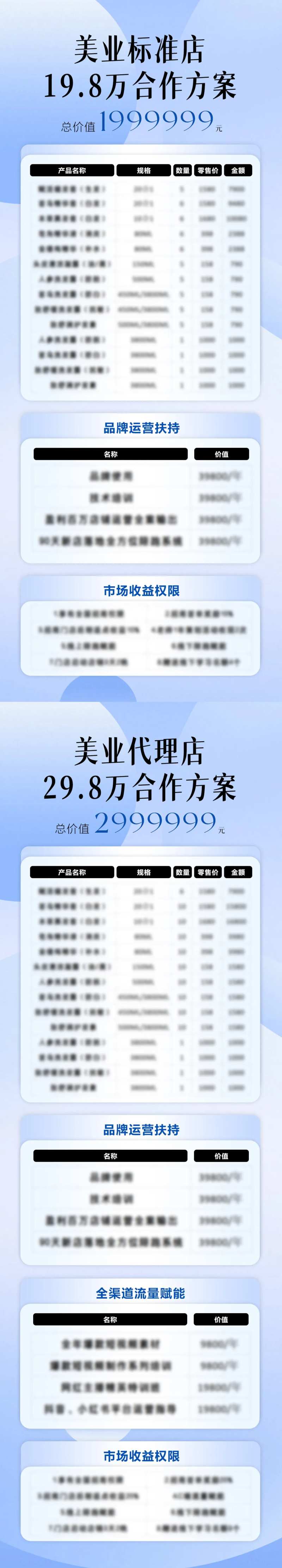 美业卡项合作项目海报-采灵感-cailinggan.com