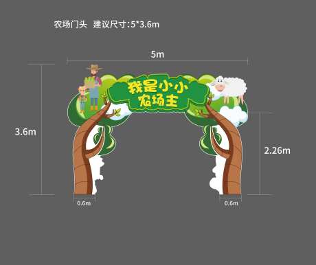 农场活动门头-采灵感-https://www.cailinggan.com/