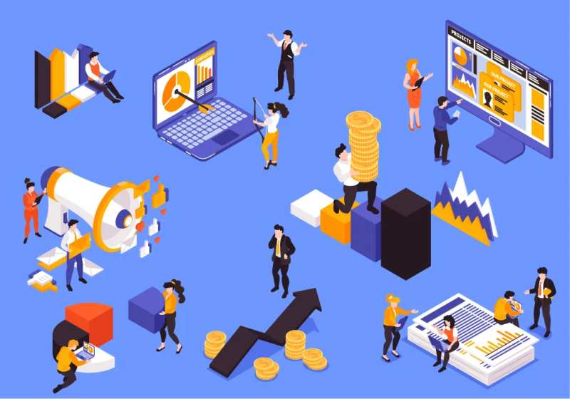 2.5d插画科技智能ai插图-采灵感-cailinggan.com