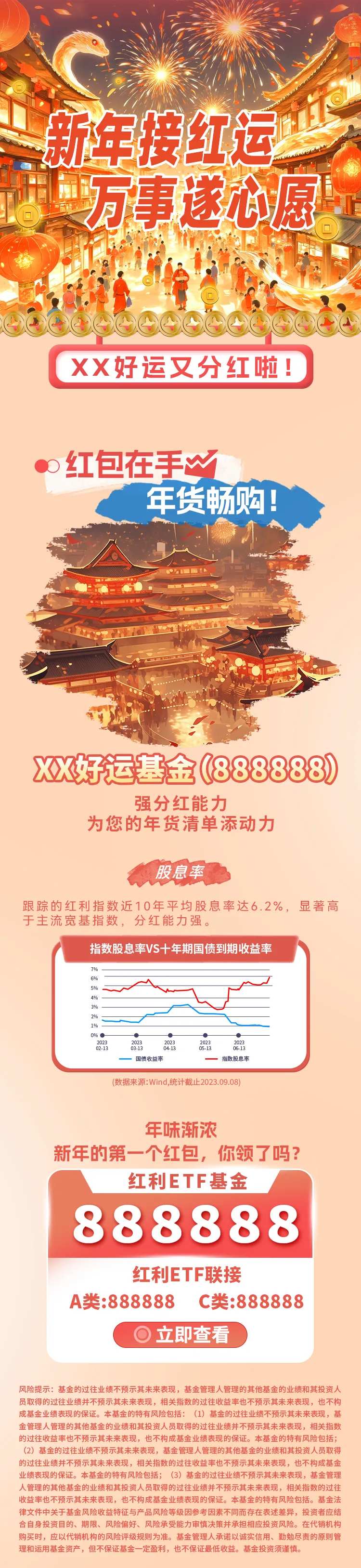 金融基金分红长图-采灵感-cailinggan.com