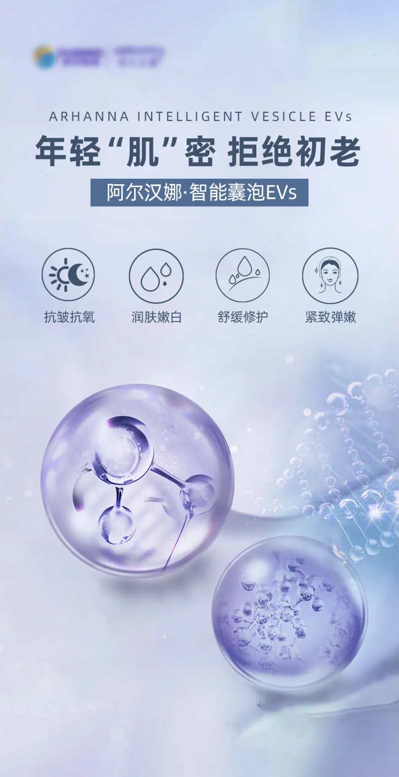 医美外泌体阿尔汉娜产品海报-采灵感-cailinggan.com