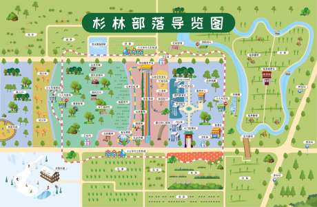 文旅园区导览图-采灵感-https://www.cailinggan.com/