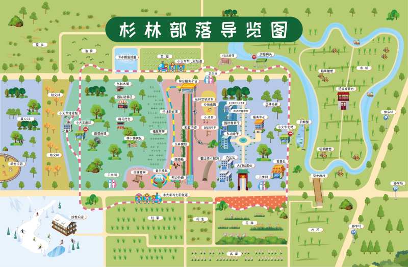 文旅园区导览图-采灵感-cailinggan.com