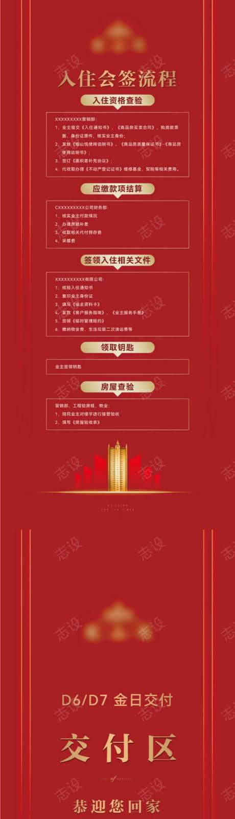 交房流程交房导视-采灵感-https://www.cailinggan.com/