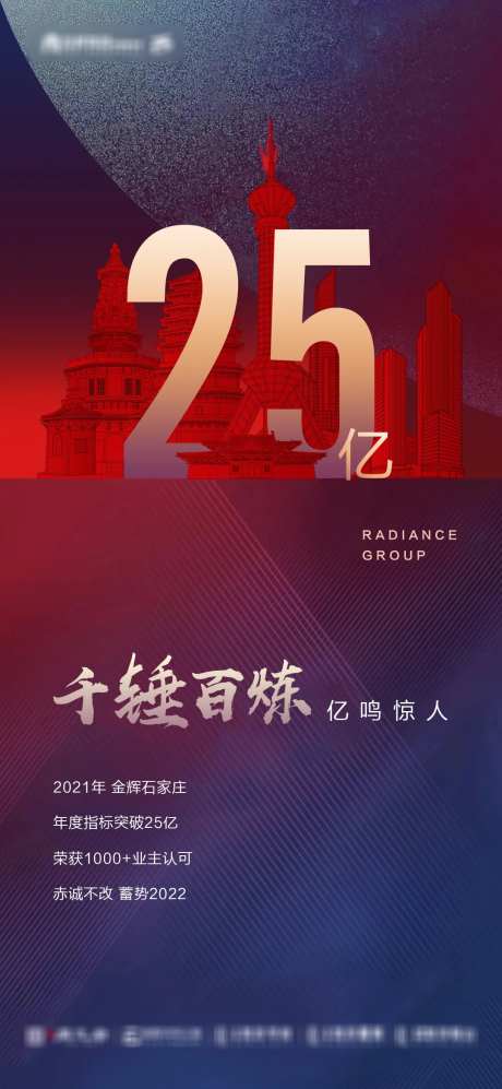 地产突破冲刺海报-采灵感-https://www.cailinggan.com/