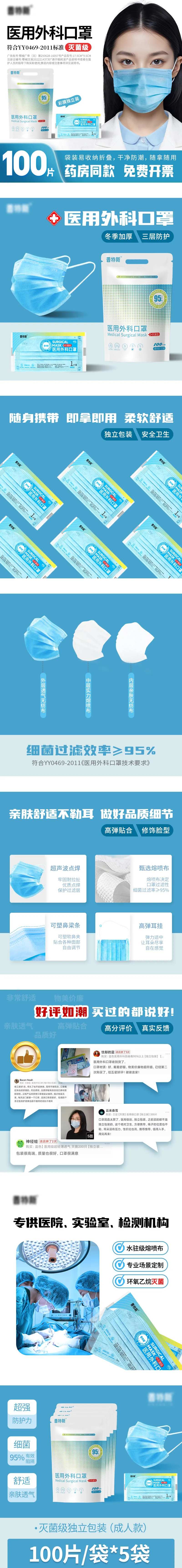 医用外科口罩详情页-采灵感-cailinggan.com