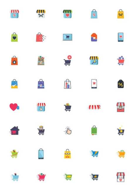 卡通扁平风UI图标icon-采灵感-https://www.cailinggan.com/