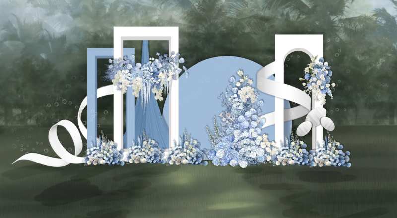 户外婚礼美陈-采灵感-cailinggan.com