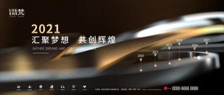 发展历程活动展板-采灵感-https://www.cailinggan.com/