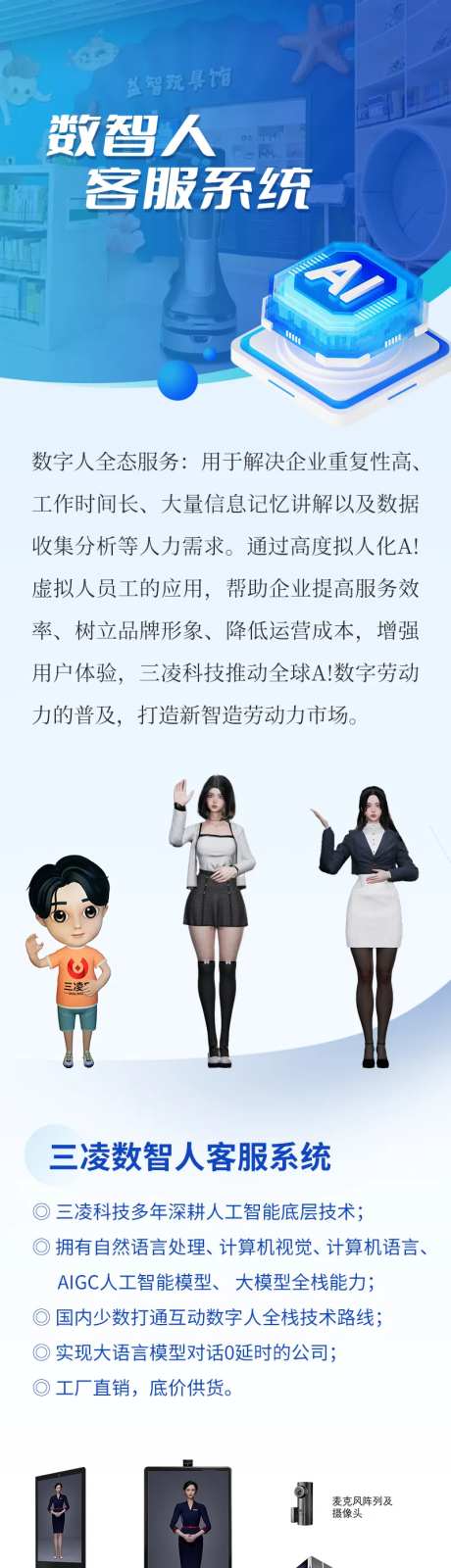 AI科技智能机器人长图-采灵感-https://www.cailinggan.com/