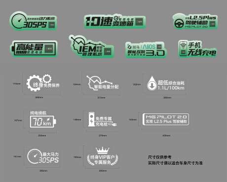 新能源汽车车型亮点贴-采灵感-https://www.cailinggan.com/