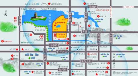 地产区位图-采灵感-https://www.cailinggan.com/