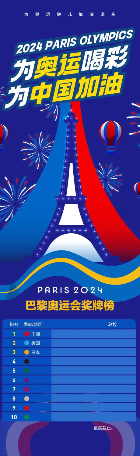 奖牌榜海报-采灵感-https://www.cailinggan.com/