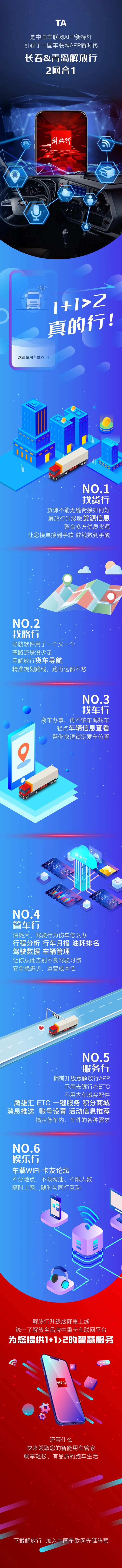 汽车互联app升级版上线推广图文-采灵感-cailinggan.com