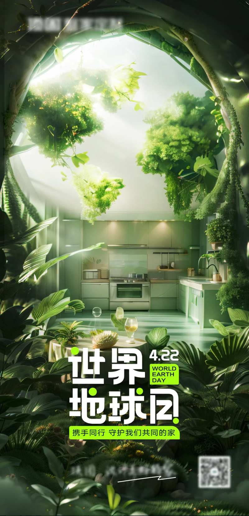 地产家居节气创意海报-采灵感-cailinggan.com