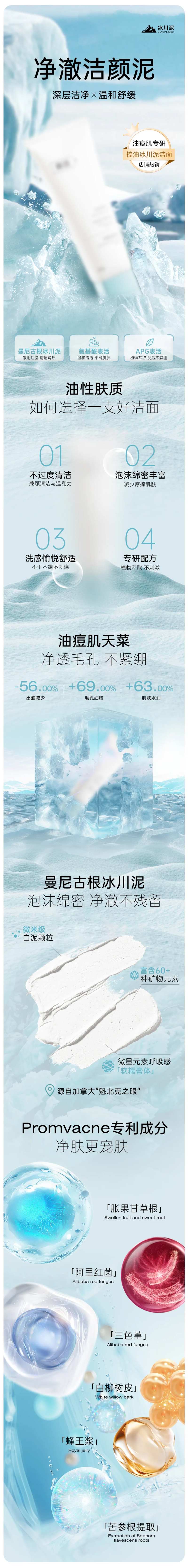 电商洗面奶产品详情页-采灵感-cailinggan.com