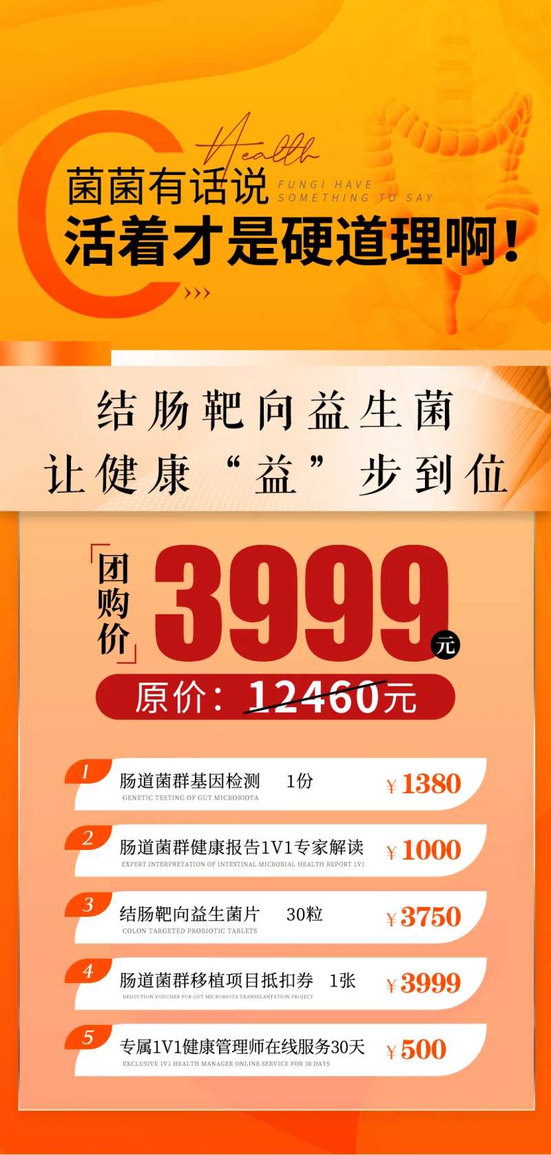 结肠靶向益生菌片海报-采灵感-cailinggan.com