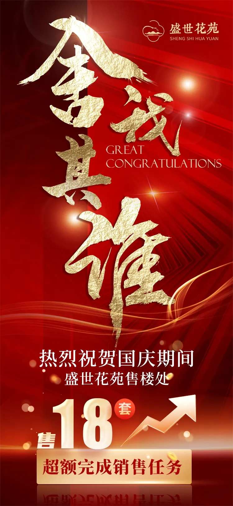 房产地产销售喜报战报-采灵感-cailinggan.com