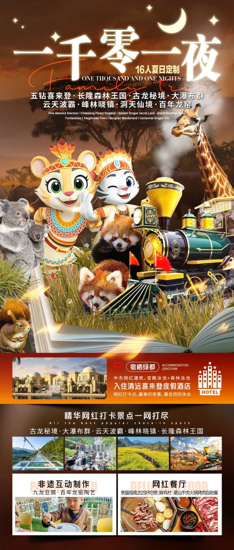 一千零一夜旅游海报-采灵感-cailinggan.com