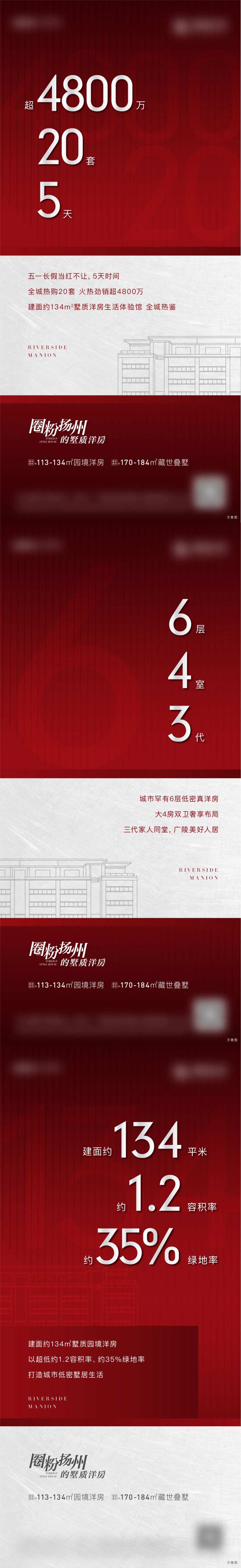 地产后宣数字系列海报-采灵感-cailinggan.com