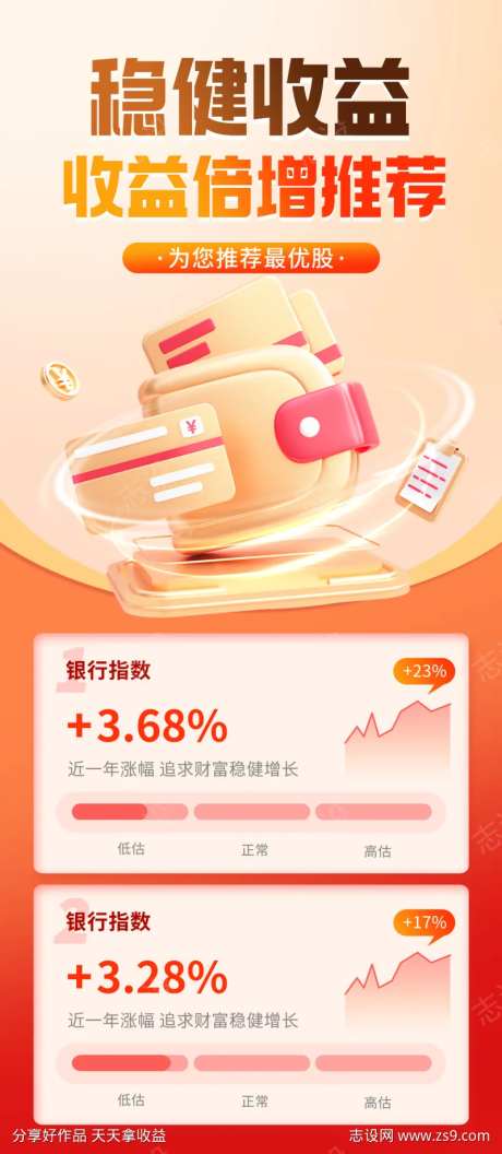 金融理财海报-采灵感-https://www.cailinggan.com/
