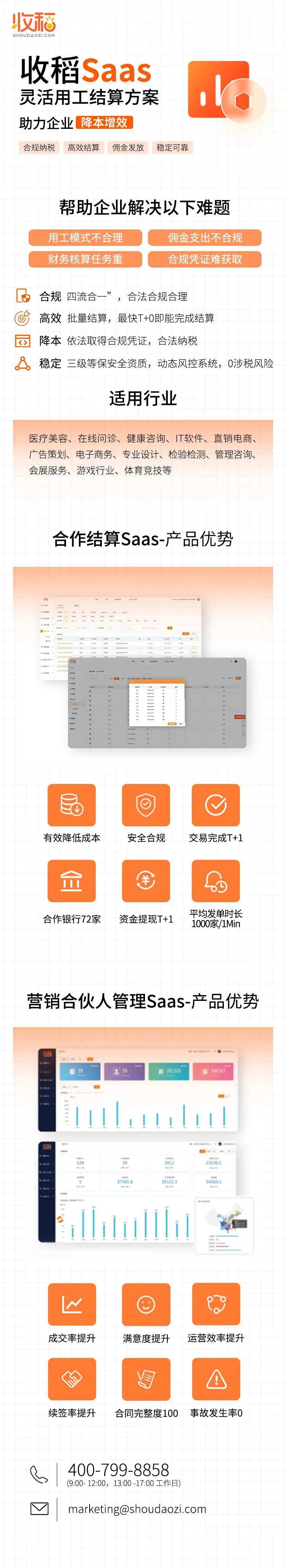 结算系统宣传长图海报-采灵感-cailinggan.com