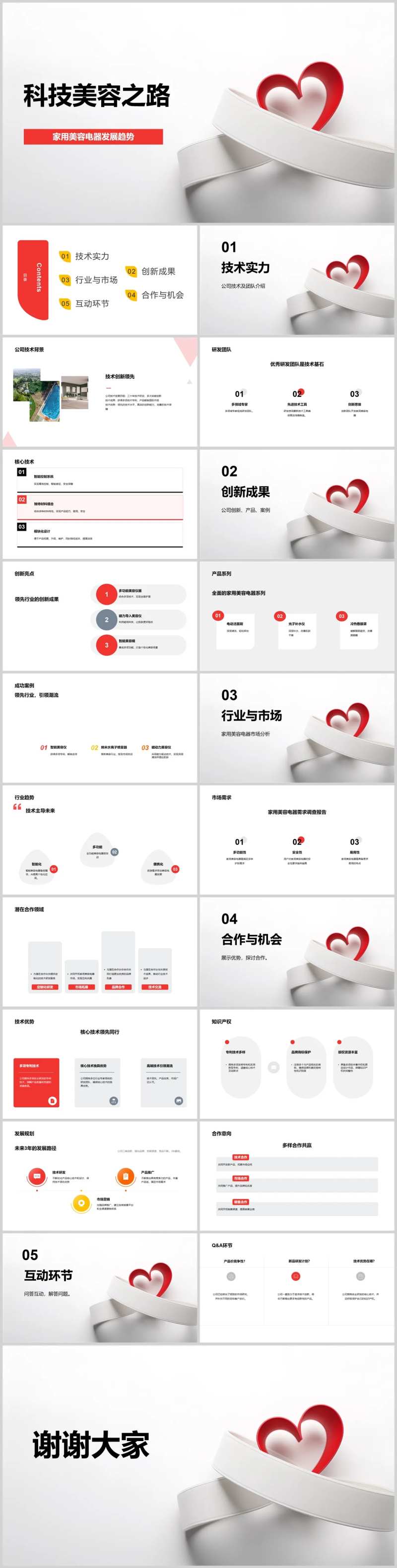 科技美容之路PPT-采灵感-cailinggan.com