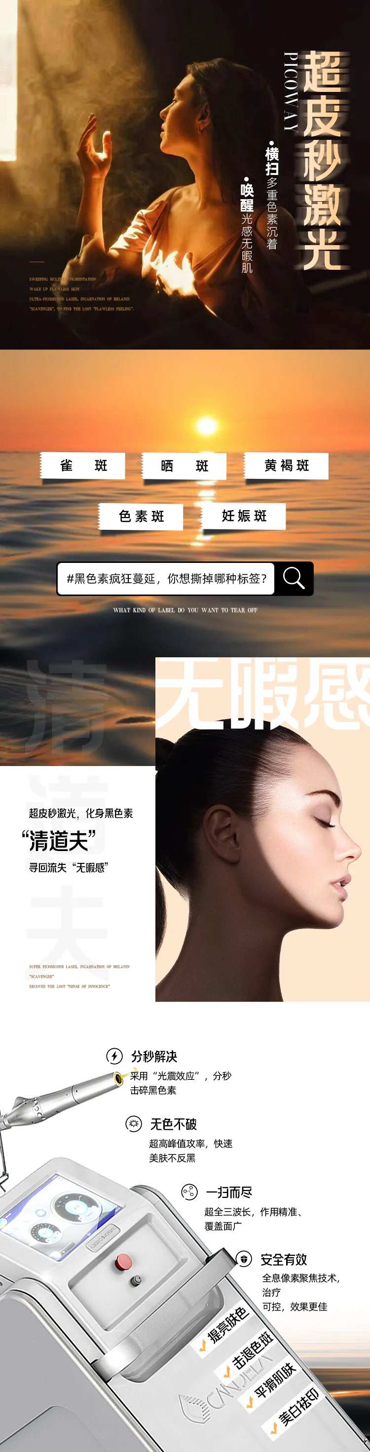 超皮秒激光海报-采灵感-cailinggan.com