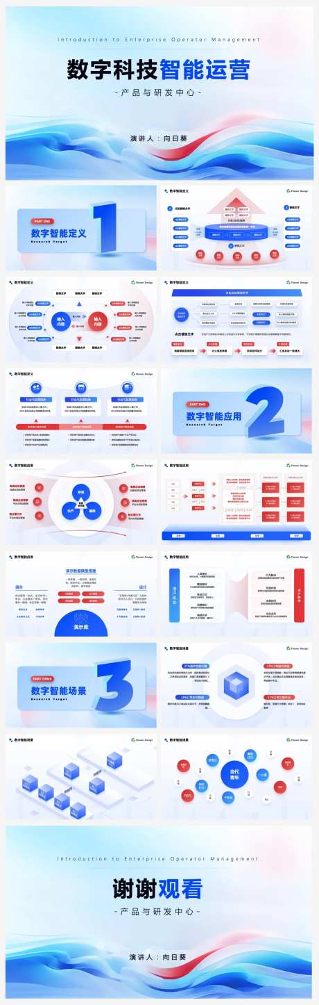 企业数字科技智能推广ppt-采灵感-https://www.cailinggan.com/