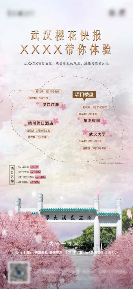 春季武汉大学赏樱花单图-采灵感-https://www.cailinggan.com/